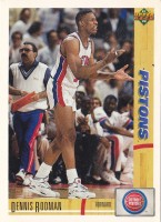 1991-92 Upper Deck #185 Dennis Rodman