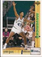 1991-92 Upper Deck #423 Terry Davis