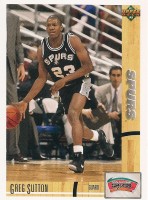 1991-92 Upper Deck #428 Greg Sutton