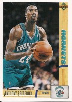 1991-92 Upper Deck #432 Anthony Frederick
