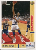 1991-92 Upper Deck #435 Michael Adams