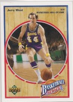1991-92 Upper Deck Jerry West Heroes #7 Jerry West