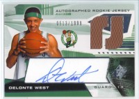 2004-05 SPx #128 Delonte West