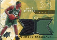 2004-05 SPx Winning Materials #PP Paul Pierce