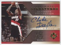 2004-05 Ultimate Collection Signatures #CD Clyde Drexler