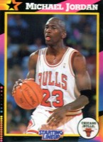 1992 Kenner Starting Lineup Cards #14 Michael Jordan