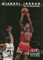 1992 SkyBox USA #45 Michael Jordan