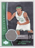 2004-05 Upper Deck Trilogy The Cutting Edge #WE Delonte West