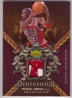 2007-08 Artifacts Divisional Artifacts Patches Red #DAMJ Michael Jordan