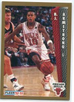 1992-93 Fleer #28 B.J. Armstrong