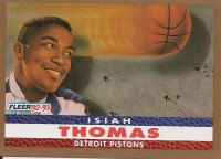 1992-93 Fleer #255 Isiah Thomas PV