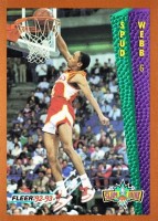 1992-93 Fleer #278 Spud Webb SD