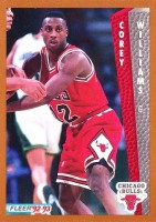 1992-93 Fleer #316 Corey Williams