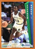 1992-93 Fleer #321 Steve Bardo