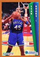 1992-93 Fleer #325 Sean Rooks