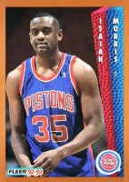 1992-93 Fleer #335 Isaiah Morris