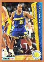 1992-93 Fleer #340 Byron Houston