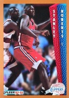 1992-93 Fleer #357 Stanley Roberts