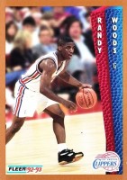1992-93 Fleer #361 Randy Woods