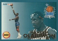 1992-93 Fleer All-Stars #20 Hakeem Olajuwon