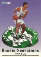 1992-93 Fleer Rookie Sensations #4 Rick Fox