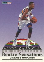 1992-93 Fleer Rookie Sensations #7 Dikembe Mutombo