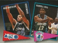 1992-93 SkyBox School Ties #ST10 Nick Anderson/Kendall Gill