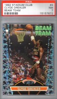 1992-93 Stadium Club Beam Team #4 Clyde Drexler