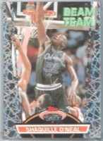 1992-93 Stadium Club Beam Team #21 Shaquille O'Neal