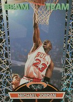 1992-93 Stadium Club Beam Team Members Only #1 Michael Jordan