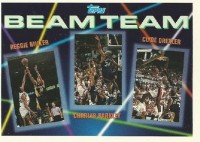 1992-93 Topps Beam Team #1 Reggie Miller/ Charles Barkley/ Clyde Drexler