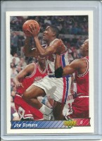 1992-93 Upper Deck #268 Joe Dumars/ Michael Jordan