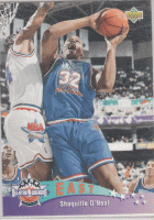 1992-93 Upper Deck #424 Shaquille O'Neal AS