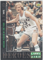 1992-93 Upper Deck Larry Bird Heroes #19 Larry Bird