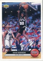 1992-93 Upper Deck McDonald's #P37 David Robinson