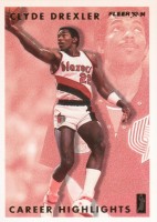1993-94 Fleer Clyde Drexler Career Highlights #2 Clyde Drexler