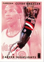 1993-94 Fleer Clyde Drexler Career Highlights #5 Clyde Drexler