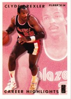 1993-94 Fleer Clyde Drexler Career Highlights #7 Clyde Drexler