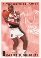 1993-94 Fleer Clyde Drexler Career Highlights #8 Clyde Drexler