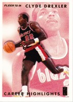 1993-94 Fleer Clyde Drexler Career Highlights #11 Clyde Drexler