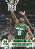 1993-94 Hoops #34 Moses Malone