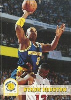 1993-94 Hoops #71 Byron Houston