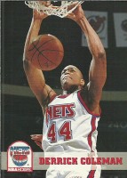1993-94 Hoops #140 Derrick Coleman