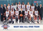 1993-94 Hoops #282 West Team Photo