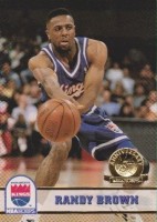 1993-94 Hoops Fifth Anniversary Gold #187 Randy Brown