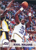 1993-94 Hoops Fifth Anniversary Gold #218 Karl Malone