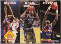 1993-94 Hoops Fifth Anniversary Gold #284 Dennis Rodman/Shaquille O'Neal/Dikembe Mutombo LL
