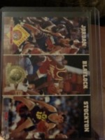 1993-94 Hoops Fifth Anniversary Gold #289 Michael Jordan/Mookie Blaylock/John Stockton LL