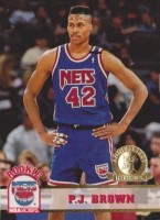 1993-94 Hoops Fifth Anniversary Gold #369 P.J. Brown