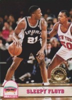 1993-94 Hoops Fifth Anniversary Gold #404 Sleepy Floyd
